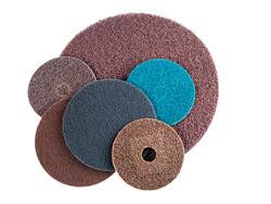 Sanding fleece discs