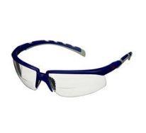 Veiligheidsbril op sterkte Solus 2000 blauw/grijs +1.5 leeslens helder